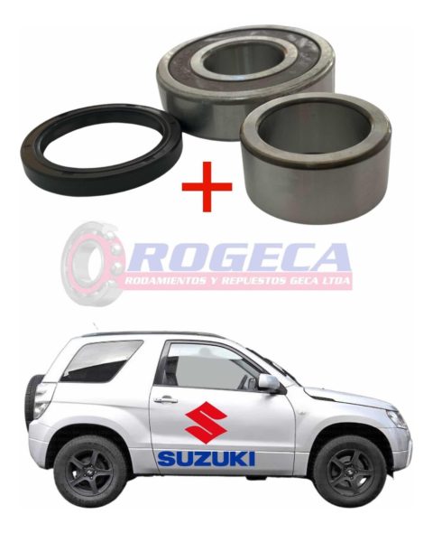 Kit Rodamiento Trasero Para Suzuki Gran Vitara 2001-2007 - Imagen 3