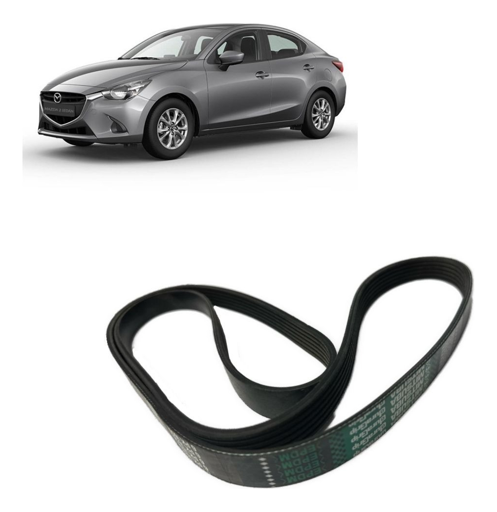 Correa Aire Acondicionado Mazda 2 Sedan 1.5 2014-2018