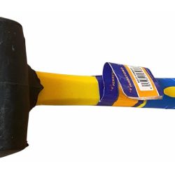 Martillo Con Mazo De Goma , Mango De Plastico 500 Gramos