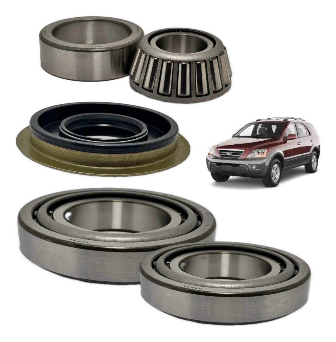 Rodamiento Kit Diferencial Trasero Kia Sorento 2004-2006