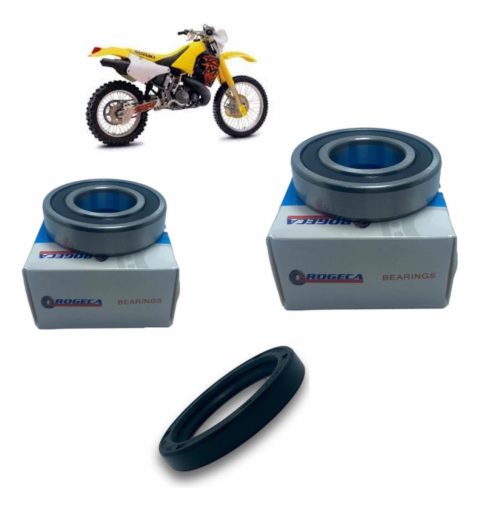 Kit De Rodamiento Rueda Trasera De Suzuki Rmx 250 1992