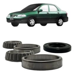 Rodamiento Maza Trasera Kia Avella 1.5 8 Val 1995-2000 Kit