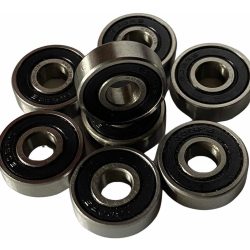 Rodamientos Abcec 608-2rs Set De 8 Unidades
