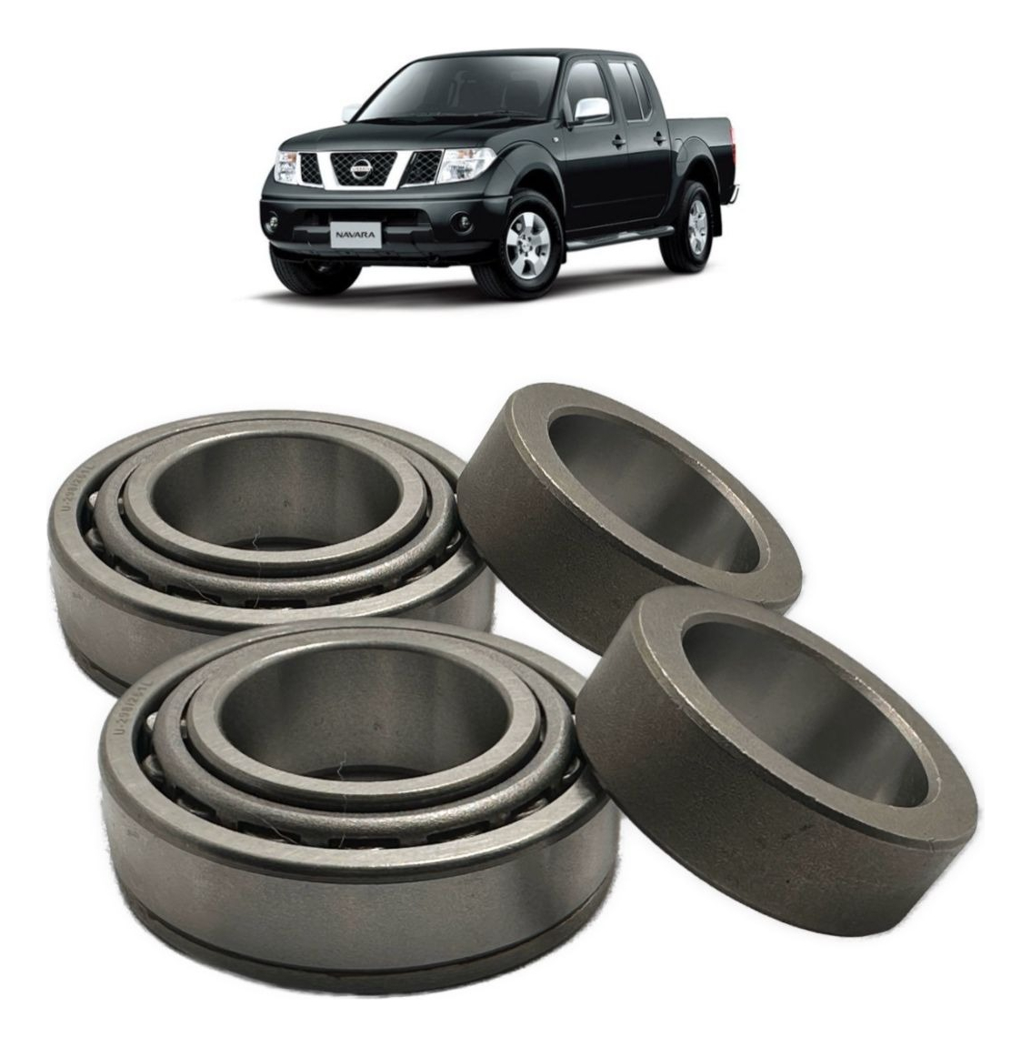 Rodamiento Trasero Nissan Navara 2500 Yd25ddti D40t 07-2013