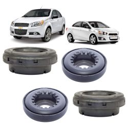 Cazoletas + Rodamientos Chevrolet Sail 1.4 2011-2017 Par