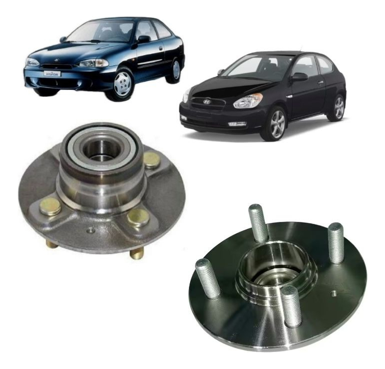 Rodamiento De Maza Trasera Hyundai Accent 1999-2004