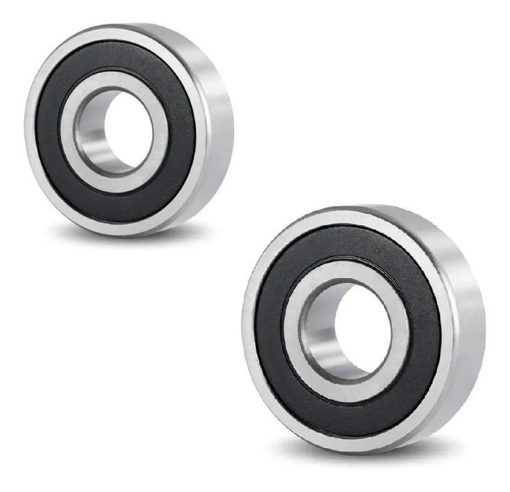 Roulement à Billes 6010 2RS - Lot De 2, Dimensions 50x80x16 Mm - Pour Moteurs, Machines Industrielles, électroménager