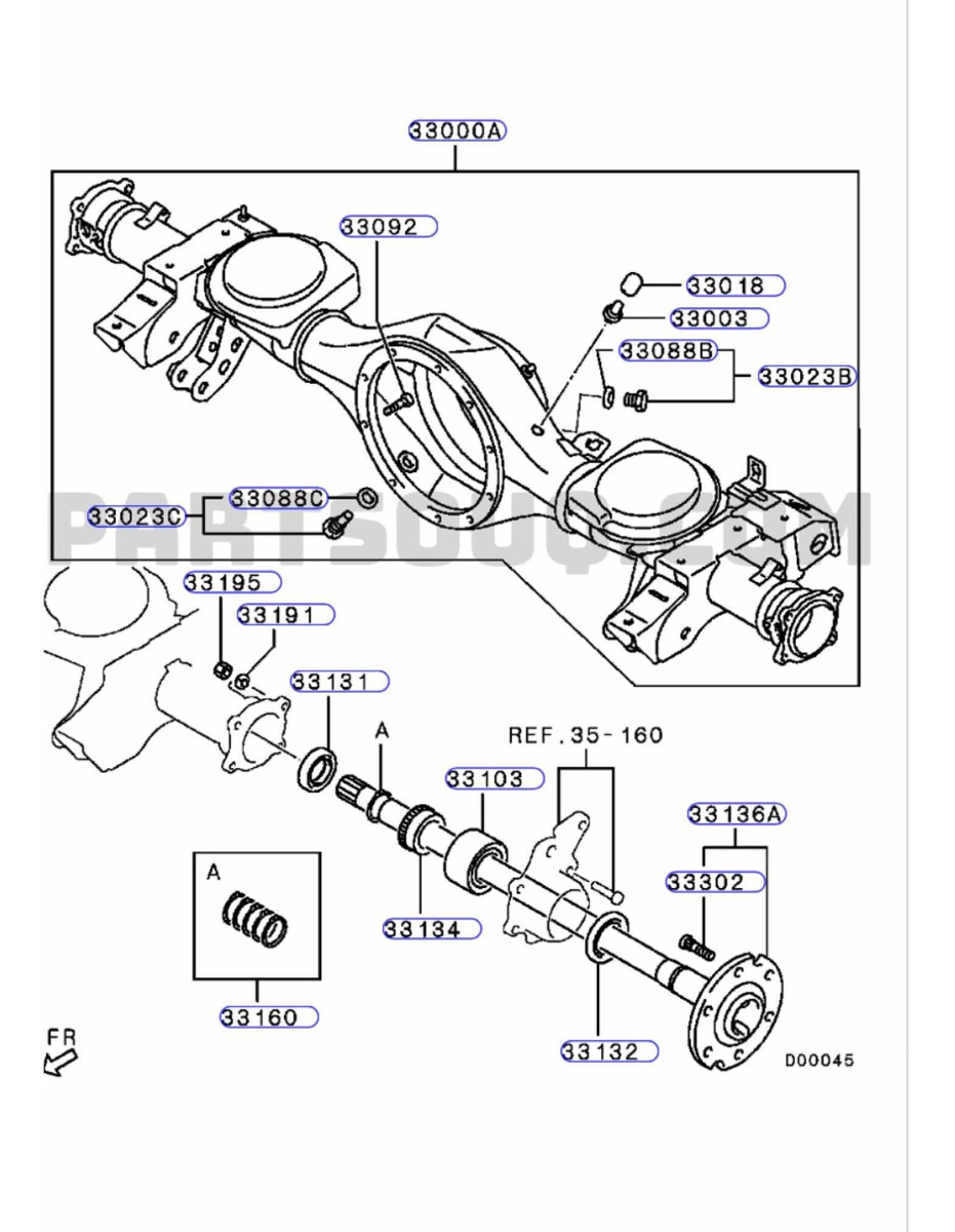 Rodamiento Maza Trasero Mitsubishi Nativa/montero 08-2015 - Imagen 2