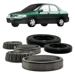 Rodamiento Maza Delantera Kia Avella 1.5 8 Val 1995-2000 Kit