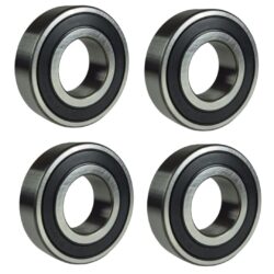 Kit 4 Rodamiento 6004-2RS Medidas 20x42x12 Milímetros