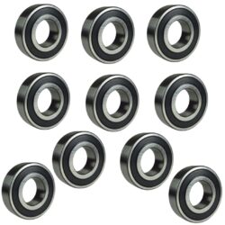 10 Rodamiento 6005-2rs Medidas D=25mm,d=47mm,b=12mm 20x42x12