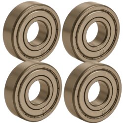 Kit 4 Rodamiento 6002-ZZ Medidas 15x32x9 Milímetros