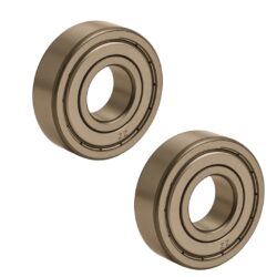 Kit 2 Rodamiento 6004-ZZ Medidas 20x42x12 Milímetros