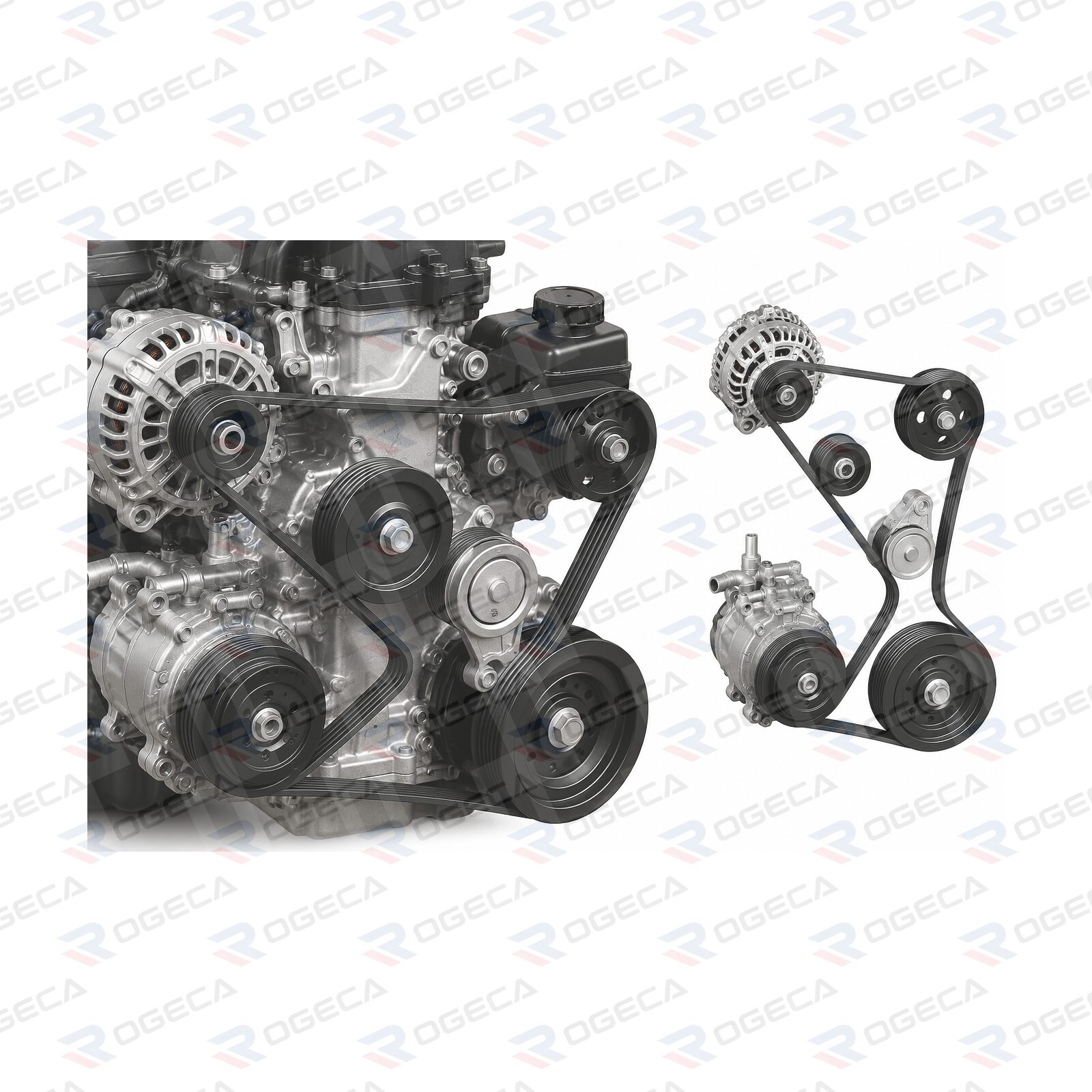Correa de Accesorio 7PK1105 LF10196